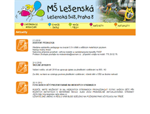 Tablet Screenshot of mslesenska.cz